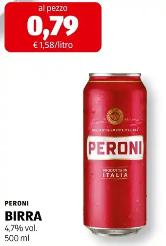 ALDI Peroni birra offerta