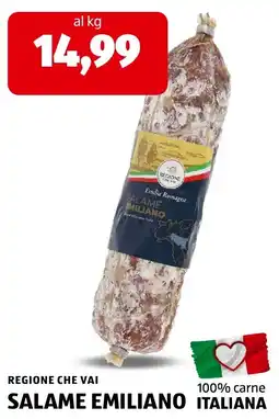 ALDI Regione che vai salame emiliano offerta