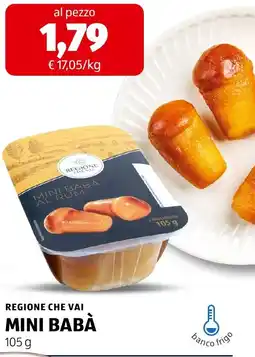 ALDI Regione che vai mini babà offerta