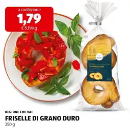 ALDI Regione che vai friselle di grano duro offerta