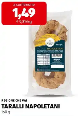 ALDI Regione che vai taralli napoletani offerta