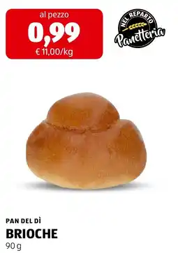 ALDI Pan del dì brioche offerta