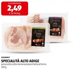 ALDI Gourmet specialità alto adige offerta