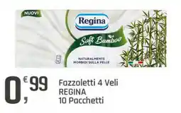 Supermercati Dok Fazzoletti 4 Veli REGINA offerta