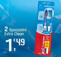 Supermercati Dok Colgate 2 spazzolini extra clean offerta