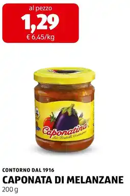 ALDI Contorno dal 1916 caponata di melanzane offerta