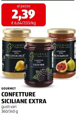 ALDI Gourmet confetture siciliane extra offerta