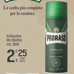 Supermercati Dok PRORASO Schiuma da Barba offerta