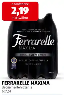 ALDI Ferrarelle maxima offerta