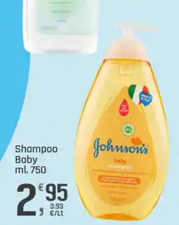 Supermercati Dok Johnson's shampoo baby offerta