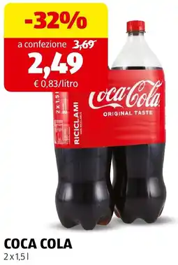 ALDI Coca cola offerta