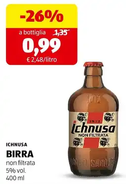 ALDI Ichnusa birra offerta