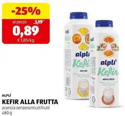 ALDI Alplí kefir alla frutta offerta