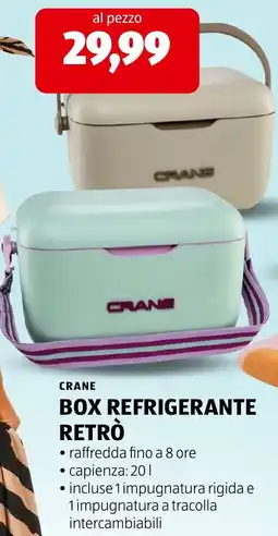 ALDI Crane box refrigerante retrò offerta