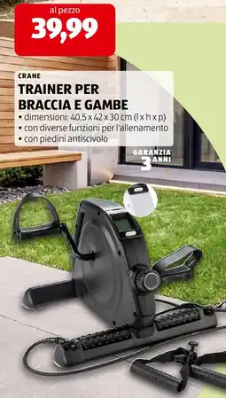ALDI Crane trainer per braccia e gambe offerta