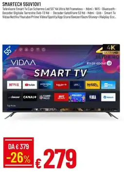 Galassia SMARTECH 55UV10V1 offerta