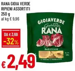 Galassia Rana gioia verde ripieni offerta
