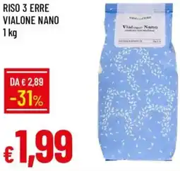 Galassia Riso 3 erre vialone nano offerta