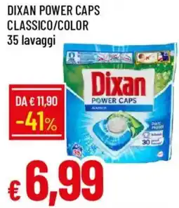 Galassia Dixan power caps classico/color offerta