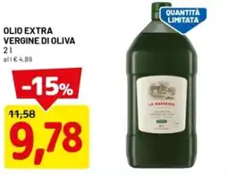 DPiù Olio extra vergine di oliva offerta