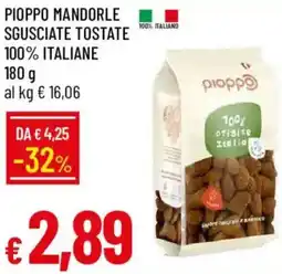 Galassia Pioppo mandorle sgusciate tostate 100% italiane offerta