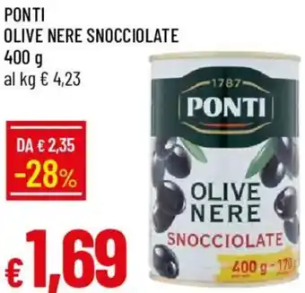 Galassia Ponti olive nere snocciolate offerta