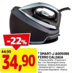 DPiù SMART-J A005096 FERRO CALDAIA offerta
