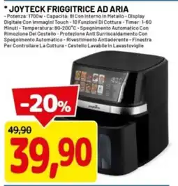 DPiù Joyteck friggitrice ad aria offerta