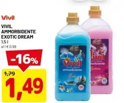 DPiù Vivil ammorbidente exotic dream offerta