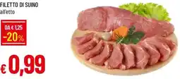 Galassia Filetto di suino offerta
