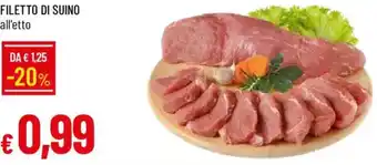 Galassia Filetto di suino offerta