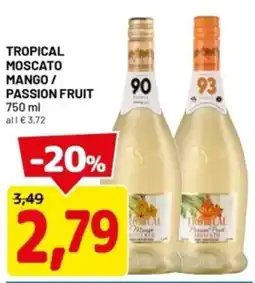 DPiù Tropical moscato mango / passion fruit offerta