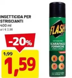 DPiù Flash insetticida per striscianti offerta