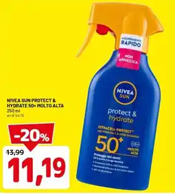 DPiù Nivea sun protect & hydrate 50+ molto alta offerta