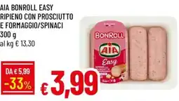 Galassia Aia bonroll easy ripieno con prosciutto e formaggio/spinaci offerta