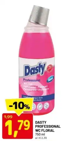 DPiù Dasty professional wc floral offerta