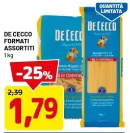 DPiù De cecco offerta