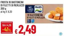Galassia Frosta 10 bastoncini di filetti di merluzzo offerta