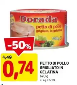 DPiù Petto di pollo grigliato in gelatina offerta