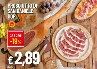 Galassia Prosciutto di san daniele dop offerta