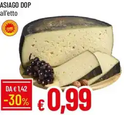 Galassia Asiago dop offerta