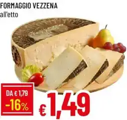 Galassia Formaggio vezzena offerta