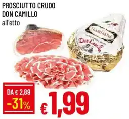 Galassia Prosciutto crudo don camillo offerta