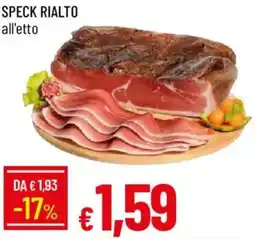 Galassia Speck rialto offerta