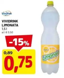 DPiù Vividrink limonata offerta