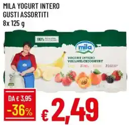 Galassia Mila yogurt intero offerta