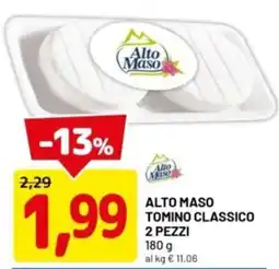 DPiù Alto maso tomino classico offerta