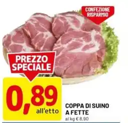 DPiù Coppa di suino a fette offerta
