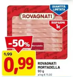 DPiù Rovagnati mortadella offerta