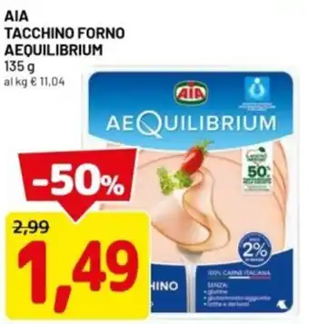 DPiù Aia tacchino forno aequilibrium offerta